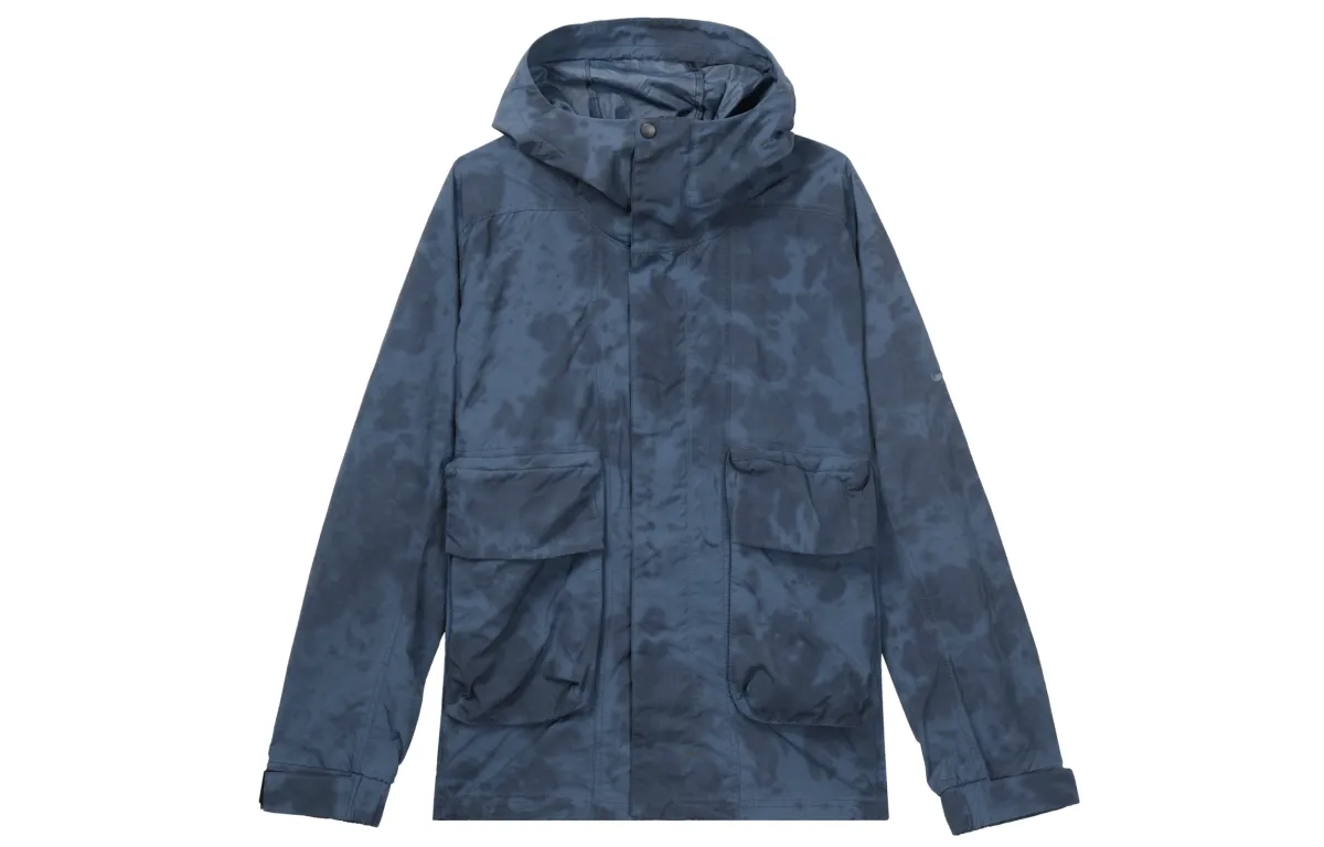 Nike Jackets Men's Fen Blue Hooded Moderate Other
