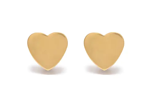Balenciaga Stud Earrings Women's Gold