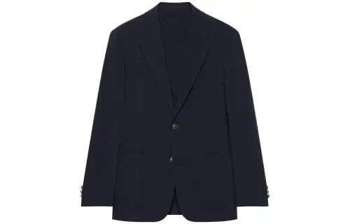 UNIQLO Business Suit Men's Navy Blue