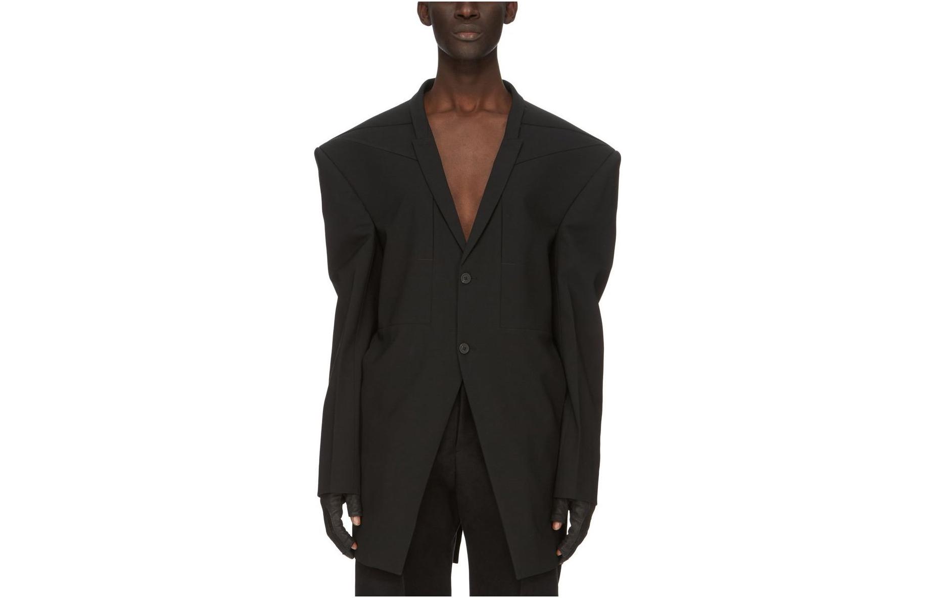 Мужские пиджак RICK RICK OWENS/RO (черный)