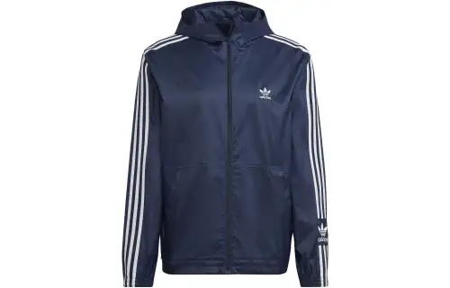 Adidas Originals Jackets Men's Blue Hooded Moderate Other