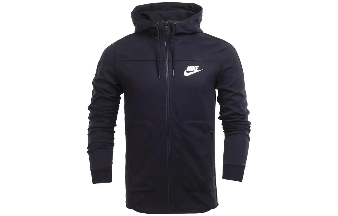 Nike Jackets Men's Black Hooded Moderate Other