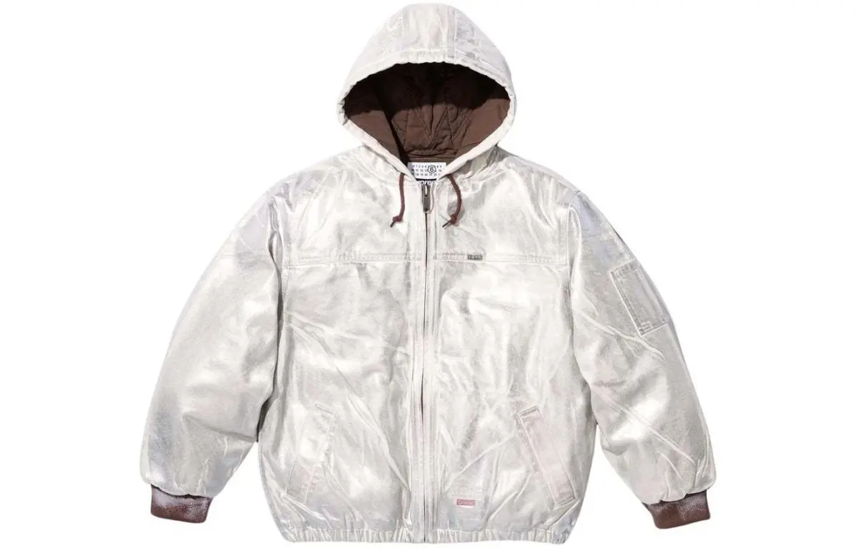 Supreme MM6 Maison Margiela Foil Hooded Work Jacket