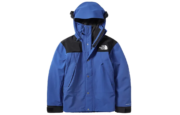 THE NORTH FACE 1990 Outdoor Hiking Waterproof, Windproof, Abrasion Resistant, Windbreaker Jacket Unisex Blue