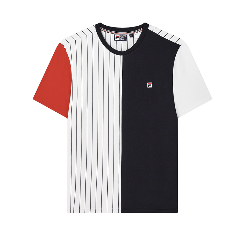 FILA T Shirts Men's Cloud White Crew Neck