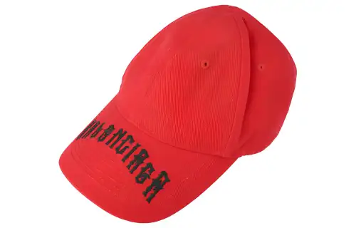 Balenciaga Baseball Caps Unisex Red
