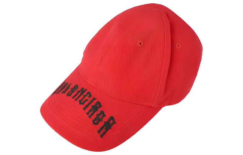Balenciaga Baseball Caps Unisex Red