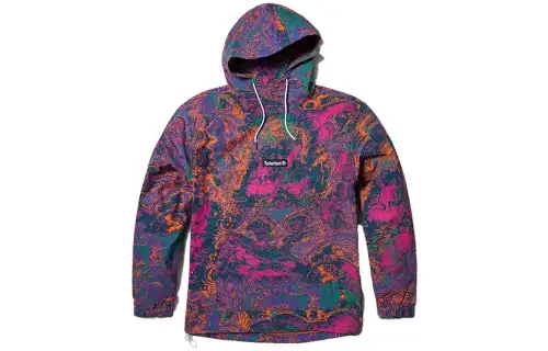 Timberland Jackets Unisex Summer Rock Print Hooded Moderate Other