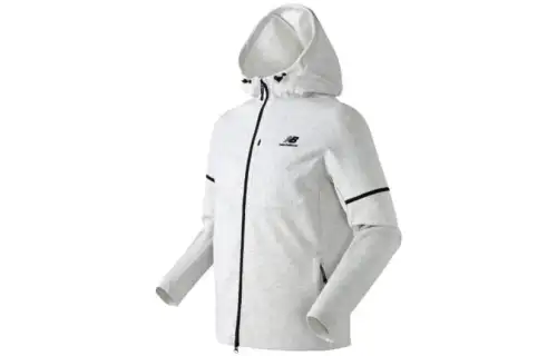 New Balance Jackets Men's Gray Hooded Moderate Other