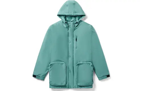 Vans Solid Color Hooded Fitted Thickened Puffer Jacket Men's
