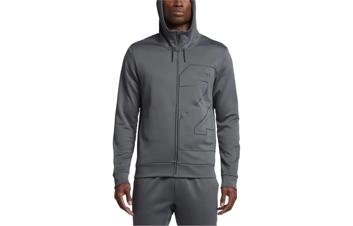 Jordan 23 Therma Lite Jackets Men's Dark Gray Hooded Moderate Other