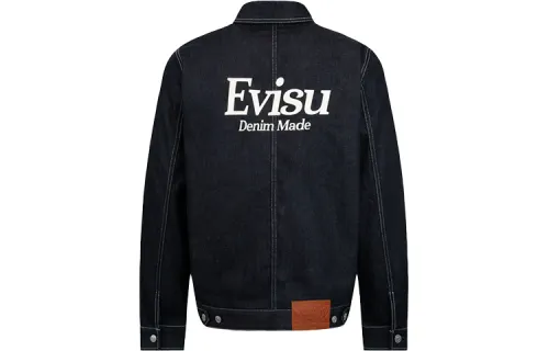 EVISU Denim Jacket Men's Denim Blue