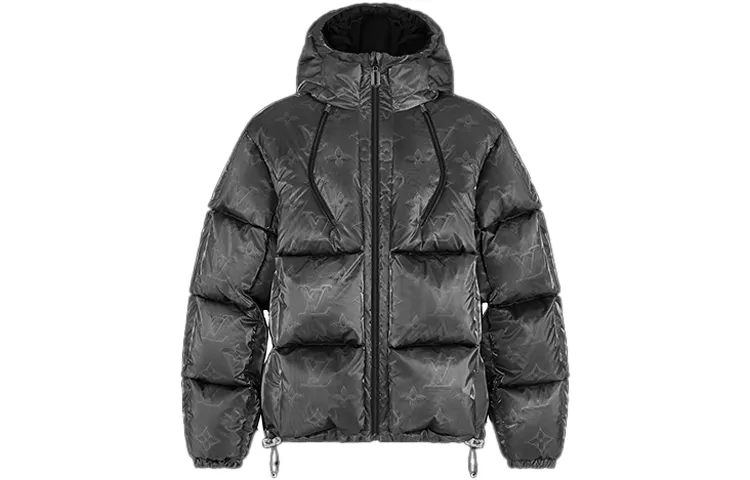 LOUIS VUITTON Down Jacket Men's Black