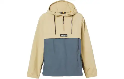 Timberland Coat Unisex Brown Gray Patchwork