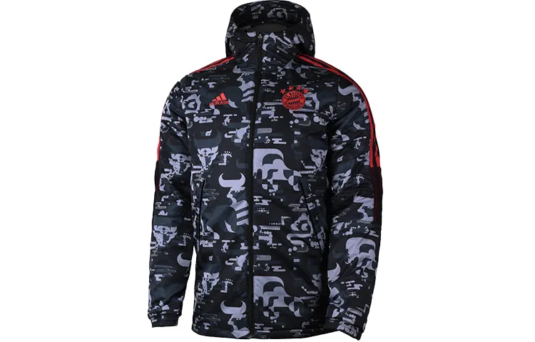 Adidas FC Bayern Puffer Jacket Men's Black