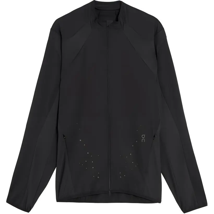 On Jackets Men's Black Stand Collar Moderate Other