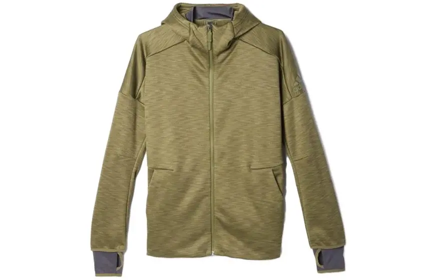 Adidas Jackets Men's Green Hooded Moderate Other