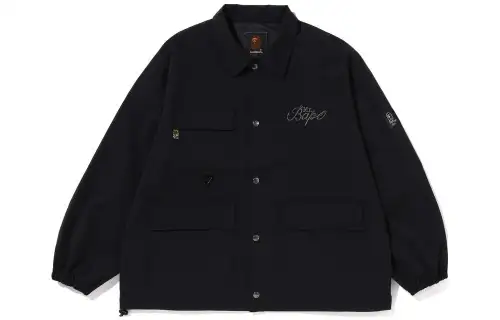 Bape Mr Bathing Ape Relaxed Fit Coach Jacket