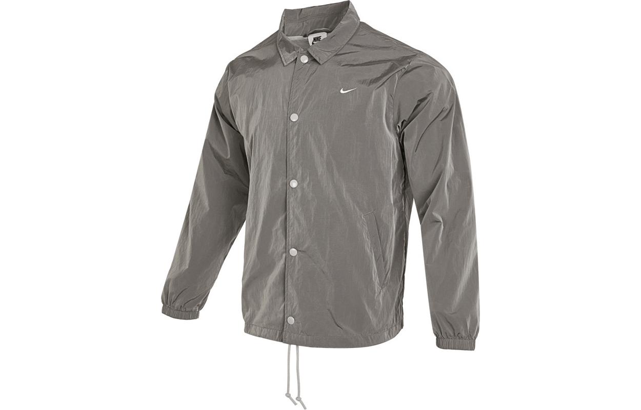 Мужская куртка Nike AS M NK AU COACHES JKT (темно-серая)