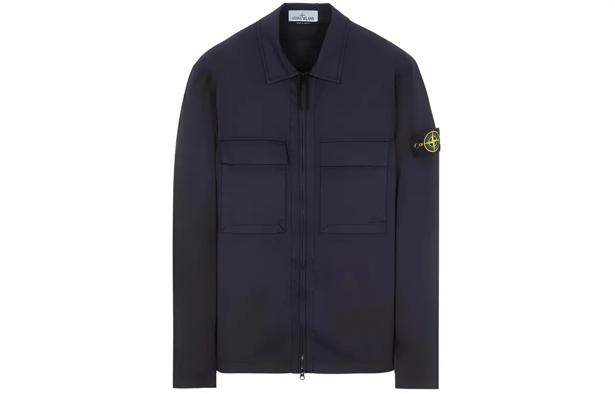 STONE ISLAND Jackets & Coats Men's Blue