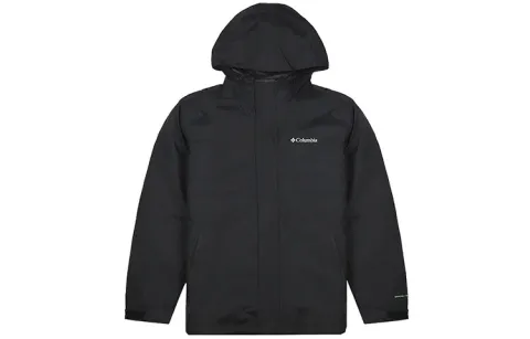 Columbia Windproof Thermal Windbreaker Jacket Men's Black