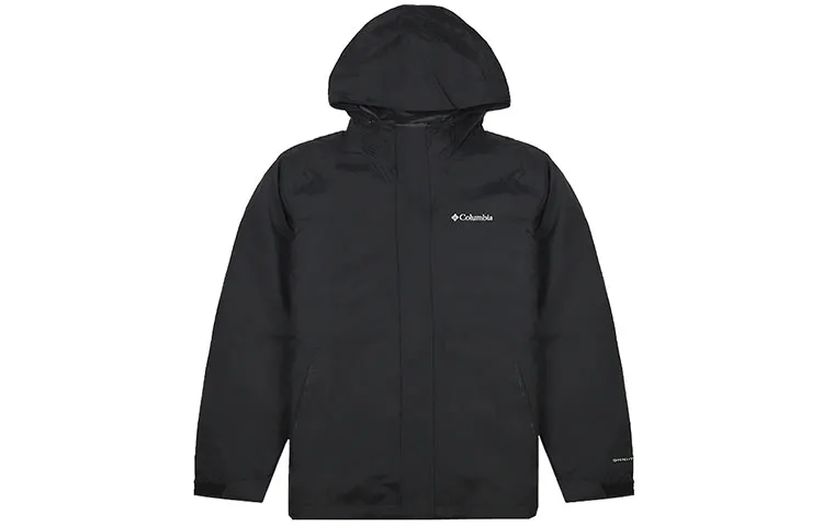 Columbia Windproof Thermal Windbreaker Jacket Men's Black