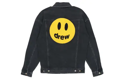 Drew House SS21 Denim Jacket Unisex Black