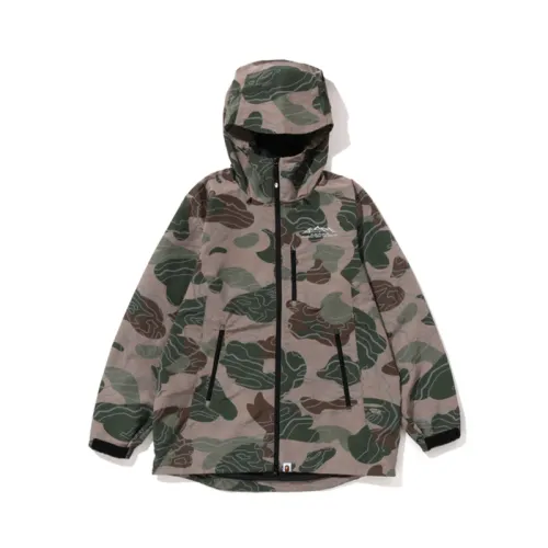Bape Layered Line Camo Shell Jacket