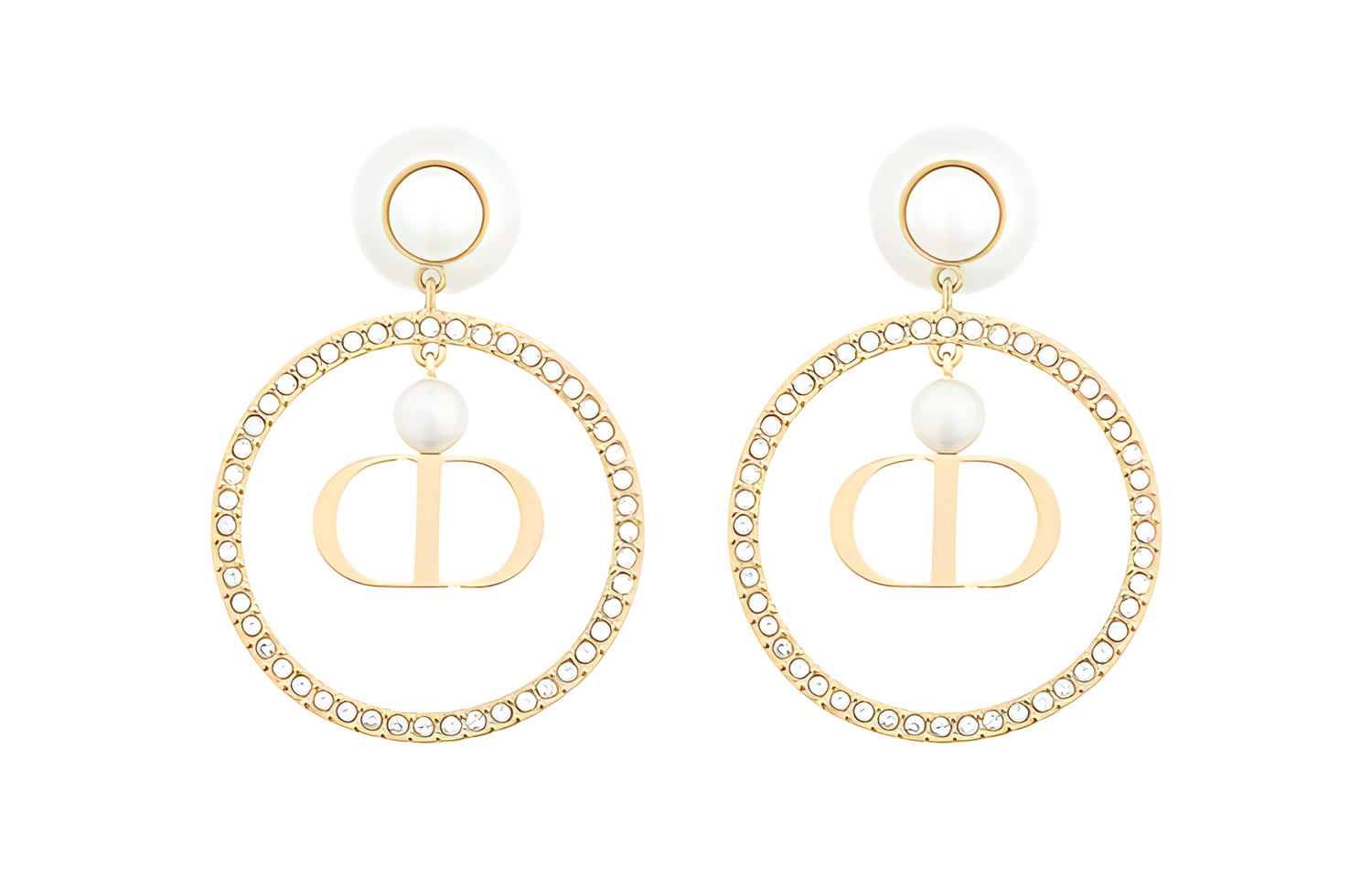 Серьги Dior (золотые)