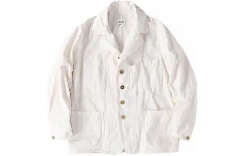 Burberry Denim Jackets Unisex White Lapel Moderate Other