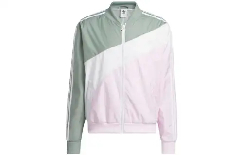 Adidas Originals Swirl Jackets Men's Multicolor Baseball Collar Moderate Other