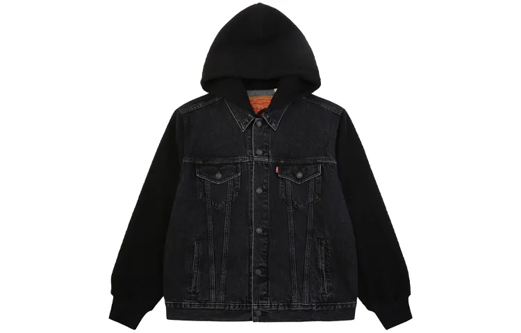 Levi's Denim Jacket Men's Black Gray