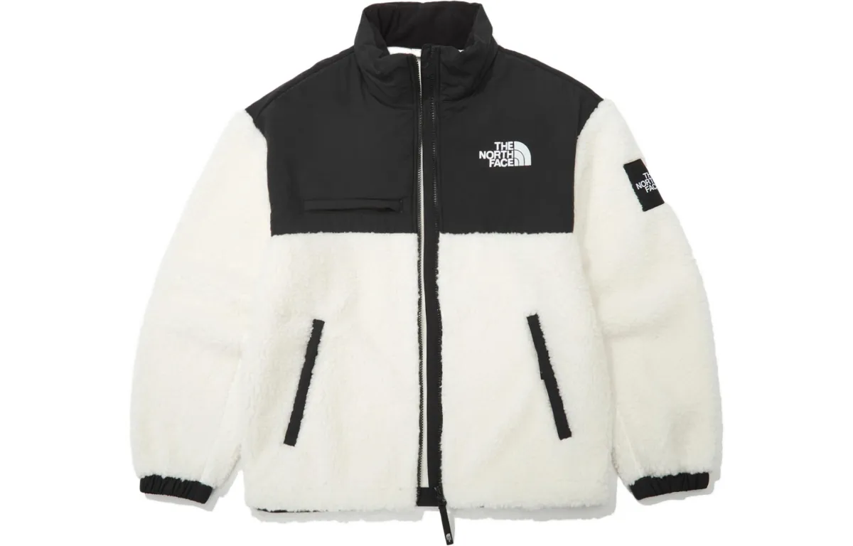 THE NORTH FACE Jackets Unisex White Stand Collar Moderate Other