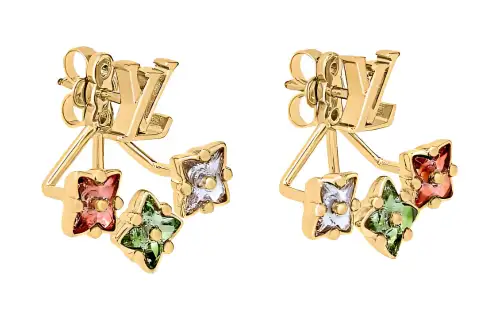 LOUIS VUITTON Earrings Women's Gold