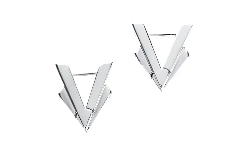 Bottega Veneta Silver Earrings Women's Silver