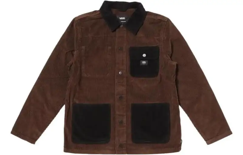 Vans Jackets Men's Black Lapel Moderate Workwear