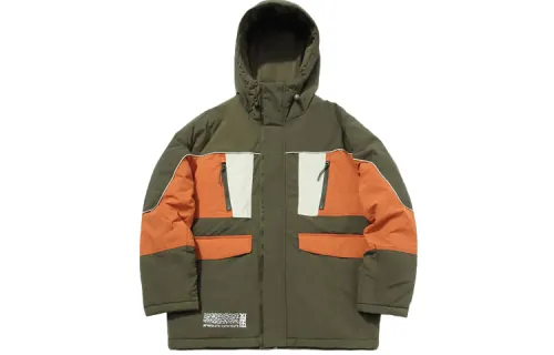 Li Ning Puffer Jacket Men's Brown