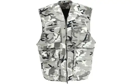 Balenciaga Vests Men's Gray V Neck Other