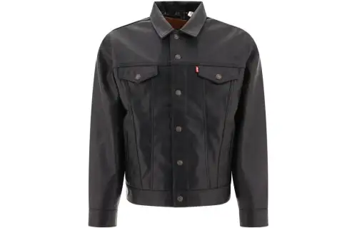 Levis Japan Limited Collection Jackets Men's Black Lapel Moderate