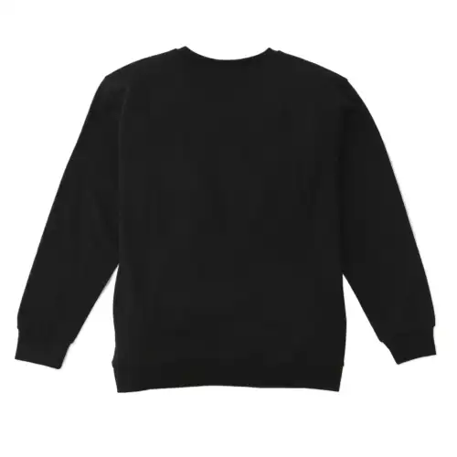 FILA Sweatshirts Unisex Black Crew Neck Moderate Regular