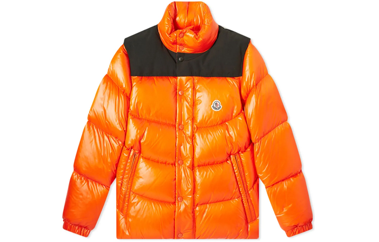 Мужская куртка Moncler (оранжевая)