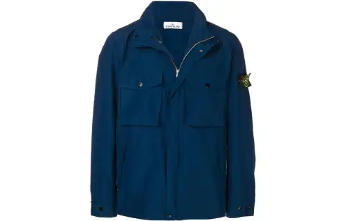 STONE ISLAND Jackets & Coats Men's Blue