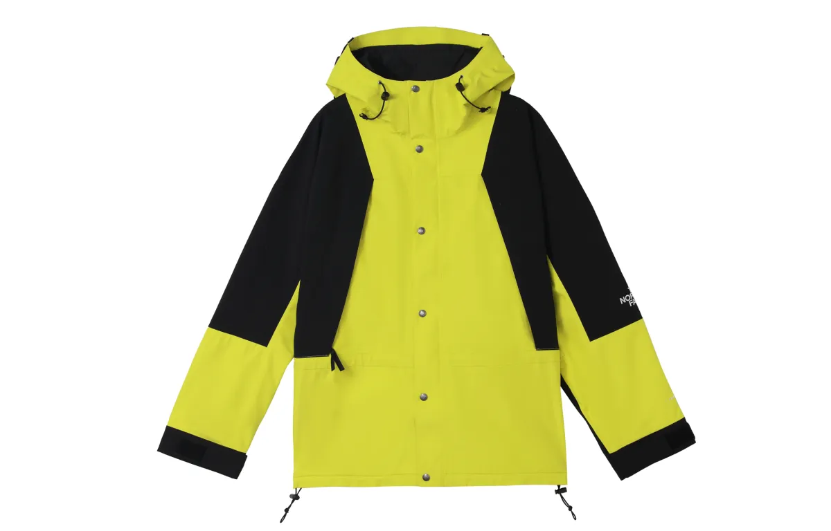 THE NORTH FACE 1994 Waterproof And Breathable Windbreaker Jacket Unisex Yellow Green