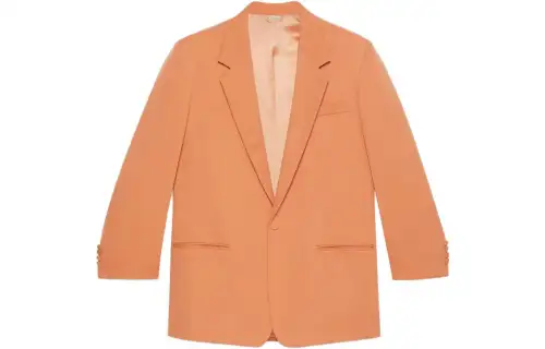 GUCCI Business Suits Men's Orange Pink Moderate Business Suit