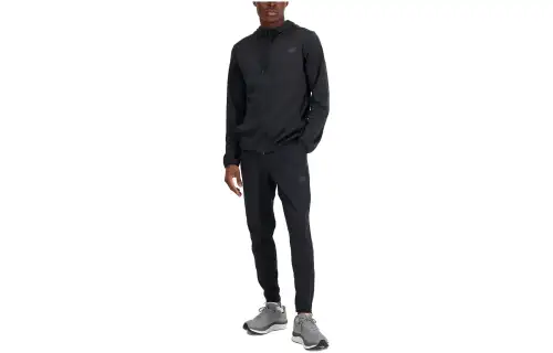 New Balance Jackets Men's Black Hooded Moderate Other
