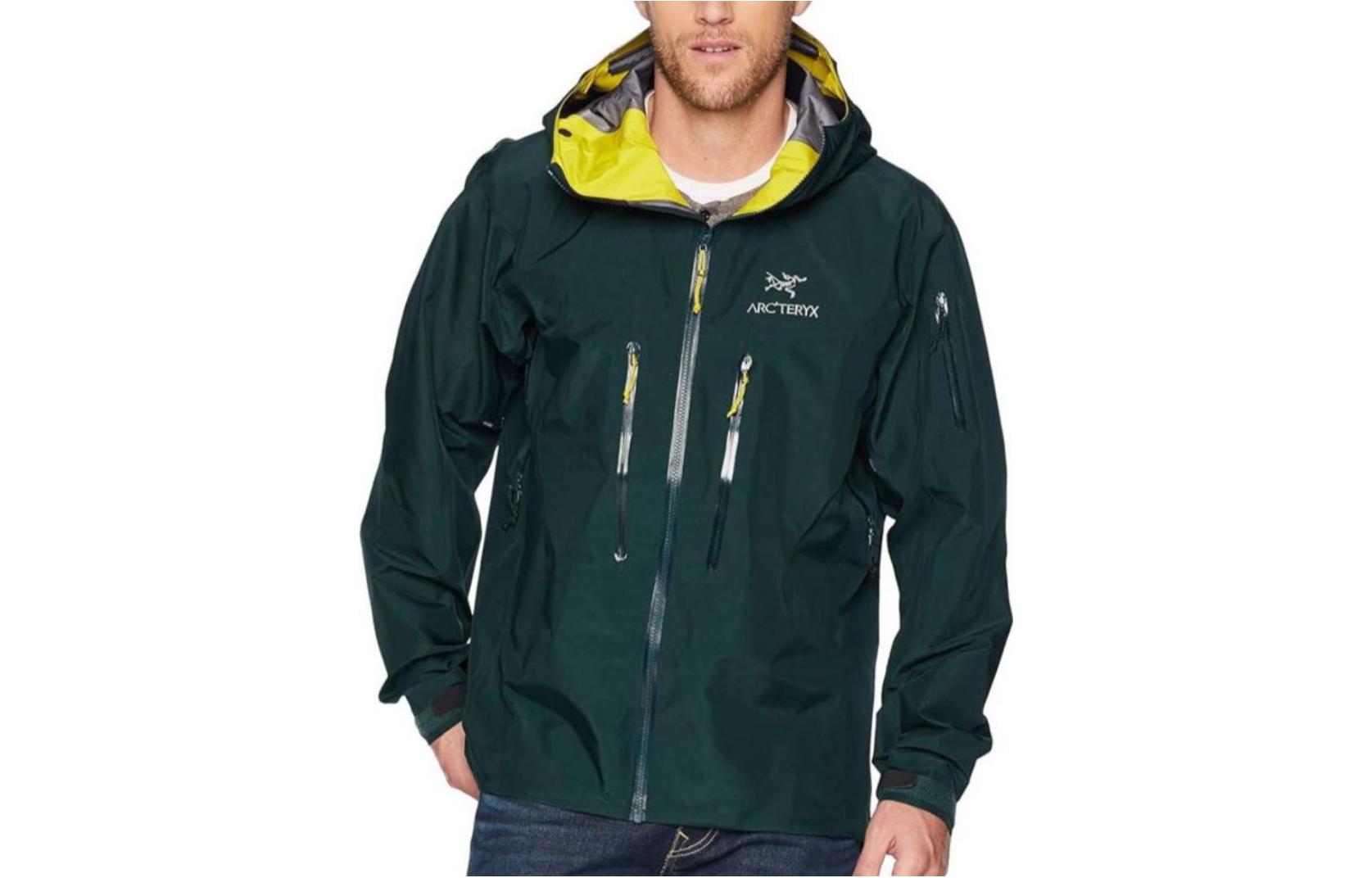 Мужская куртка Arcteryx Alpha SV (черная) — фото 17