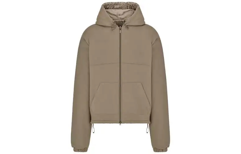 DIOR Homme Logo Embroidered Zip Up Jacket