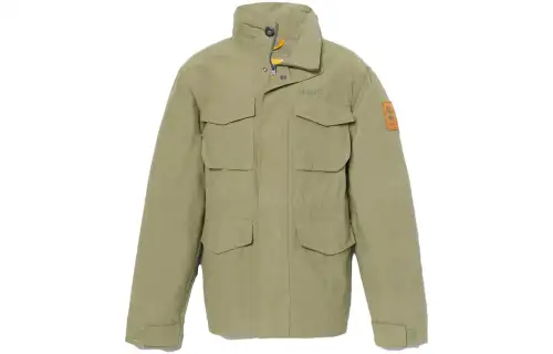 Timberland Jackets Men's Green Stand Collar Moderate Other