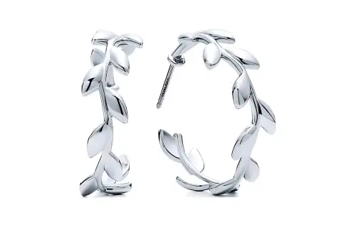 TIFFANY & CO. Sterling Silver Earrings Women's Silver