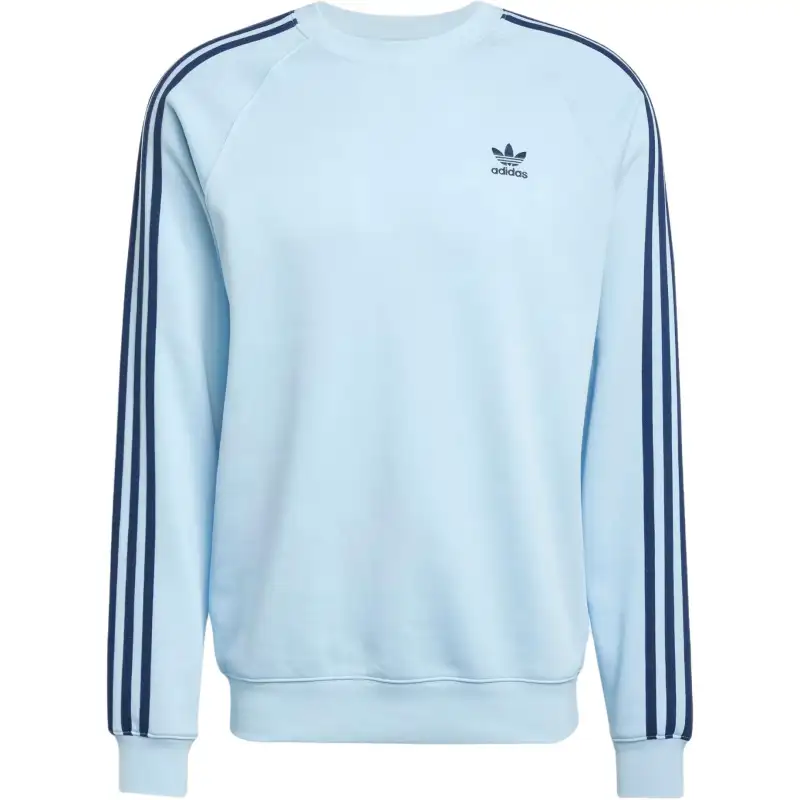 Adidas Originals ADICOLOR CLASSICS 3 STRIPES FW24 Sweatshirt Men's Sky Blue
